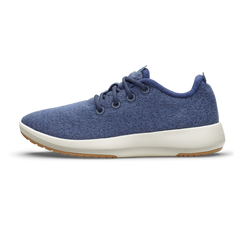 Women's Wool Runner Mizzle - Hazy Indigo (Natural White Sole)