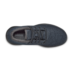 Women's Wool Runner-up Mizzles - Natural Black (Natural Black Sole)