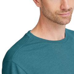 Men's Soft Merino Tee - Chasm Teal