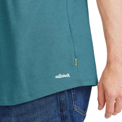 Men's Soft Merino Tee - Chasm Teal