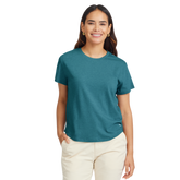 Women's Soft Merino Tee - Chasm Teal