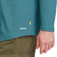 Men's Soft Merino Long Sleeve Tee - Chasm Teal