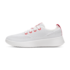 Women's Tree Runner Go - Blizzard/Bold Red (Blizzard Sole)
