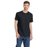 Men's Soft Merino Tee - True Black