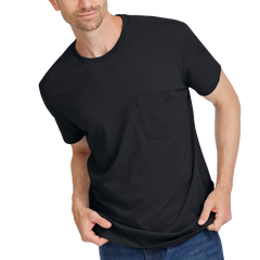 Men's Soft Merino Tee - True Black