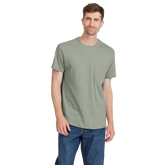 Men's Soft Merino Tee - Hazy Pine
