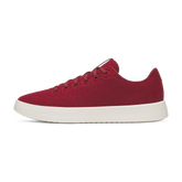Men's Wool Cruiser - Burgundy (Natural White Sole)
