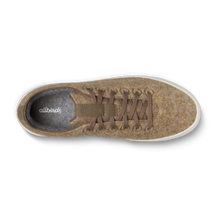 Men's Wool Cruiser - Dark Camel (Natural White Sole)