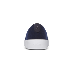 Men's Wool Cruiser Slip On - Dark Navy (Blizzard Sole)