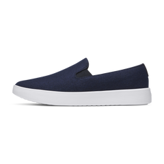 Women's Wool Cruiser Slip On - Dark Navy (Blizzard Sole)