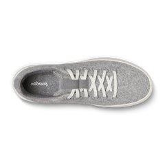 Women's Wool Cruiser - Light Grey (Natural White Sole)