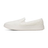Women's Wool Cruiser Slip On Fluff - Natural White (Natural White Sole)