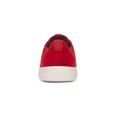 Women's Wool Cruiser - Poppy Red (Natural White Sole)