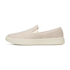 Women's Wool Cruiser Slip On - Rugged Beige (Stony Cream Sole)