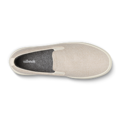 Women's Wool Cruiser Slip On - Rugged Beige (Stony Cream Sole)