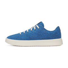 Men's Wool Cruiser - Sapphire Blue (Natural White Sole)