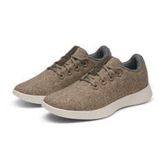 Men's Runner NZ Tweed - Weathered Brown (Weathered White Sole)