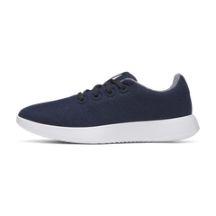Men's Wool Runner NZ - Dark Navy (Blizzard Sole)