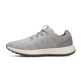 Women's Wool Runner NZ Waterproof - Medium Grey (Natural White Sole)