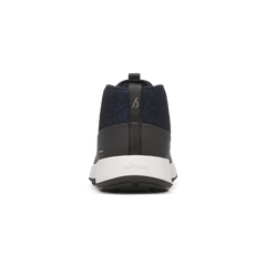 Men's Wool Runner NZ Mid Waterproof - Natural Black/Royal Blue (Barely Grey Sole)