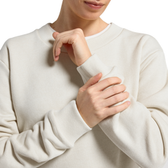 Women's Merino Blend Sweatshirt - Natural White