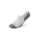 Anytime No Show Sock - Blizzard/Thunder Green