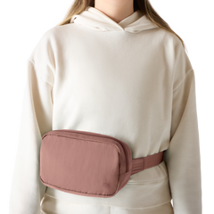 Recycled Belt Bag - Sienna Blush