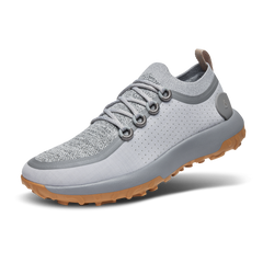 Women's Trail Runner - Medium Grey (Rugged Khaki Sole) - 1