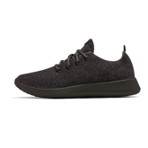 Men's Wool Runner - Natural Black (Black Sole)