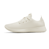 Women's Wool Runner - Natural White (Cream Sole)