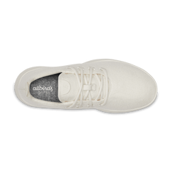 Women's Wool Runner - Natural White (Cream Sole)