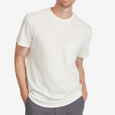 Men's Soft Merino Tee - Natural White