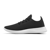 Women's Tree Runner - Jet Black (White Sole)