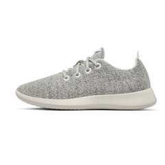 Women's Wool Runner - Dapple Grey (Cream Sole)