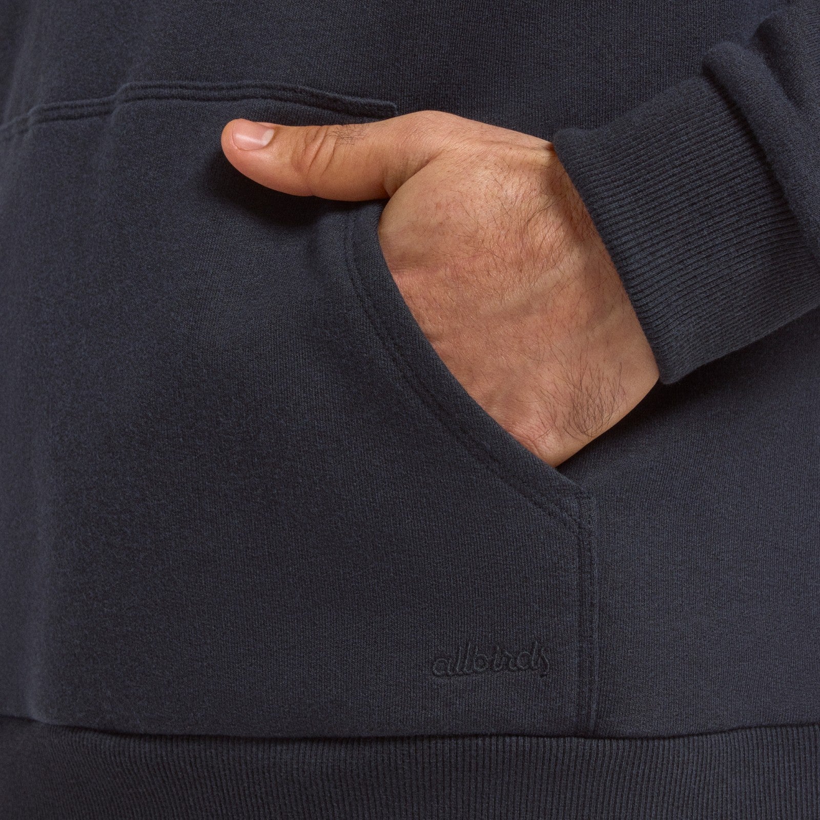 Unisex Merino Blend Hoodie - True Black