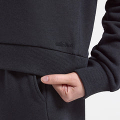 Women's Merino Blend Sweatshirt - True Black
