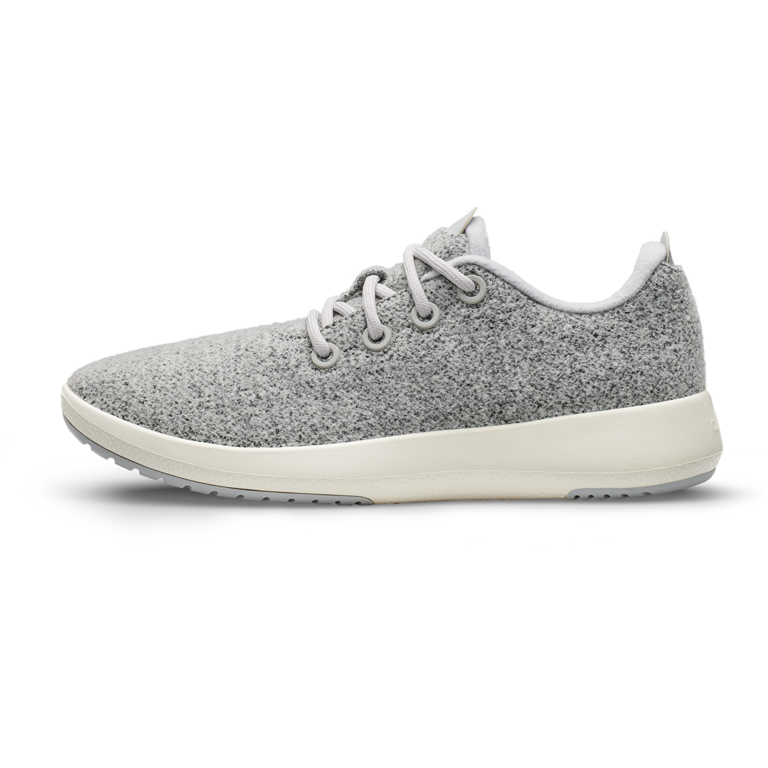 Women's Wool Runner Mizzle - Light Grey (Natural White Sole)