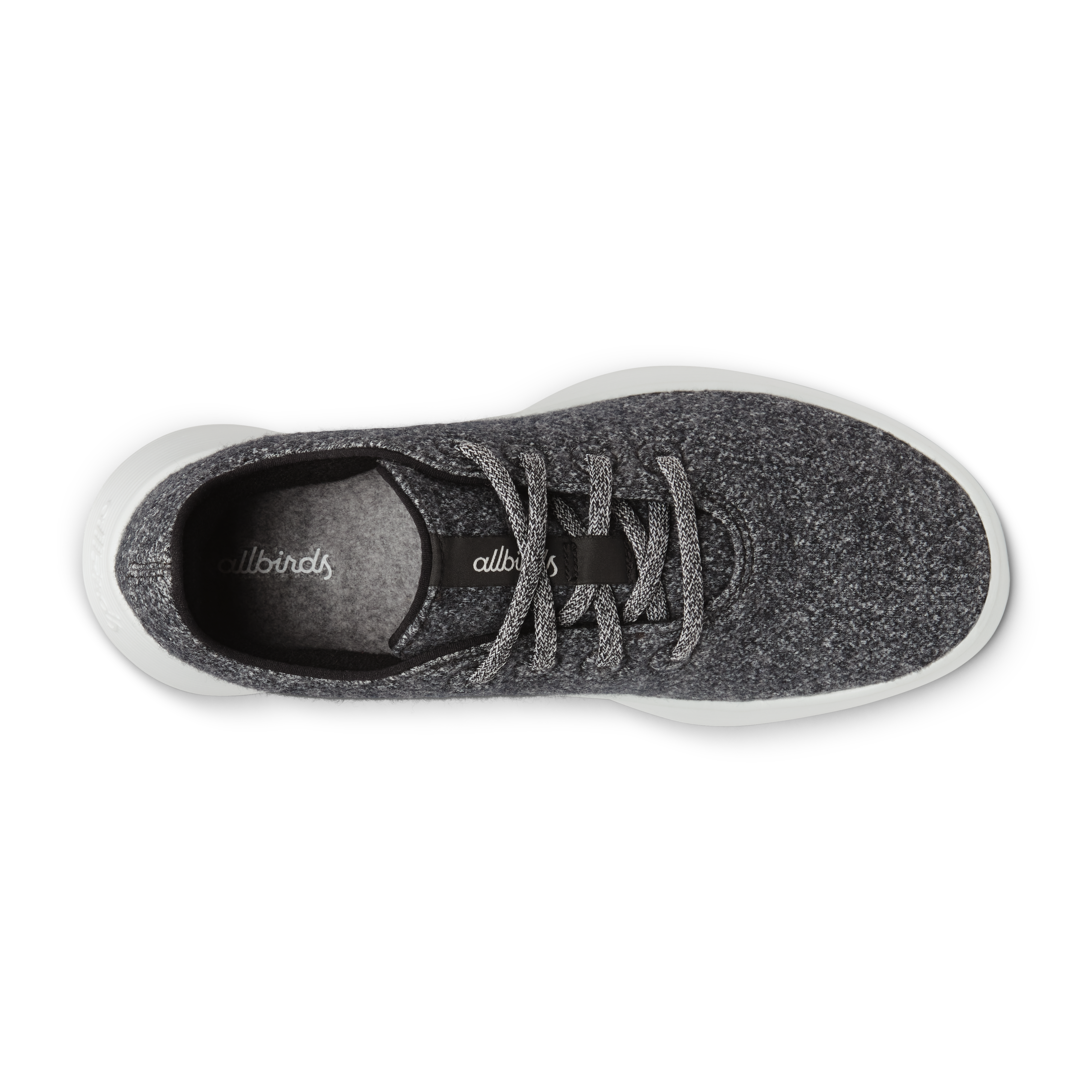 Men's Wool Runner Go - Dark Grey (Light Grey Sole)