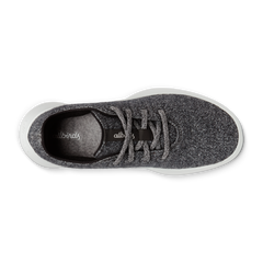 Men's Wool Runner Go - Dark Grey (Light Grey Sole)