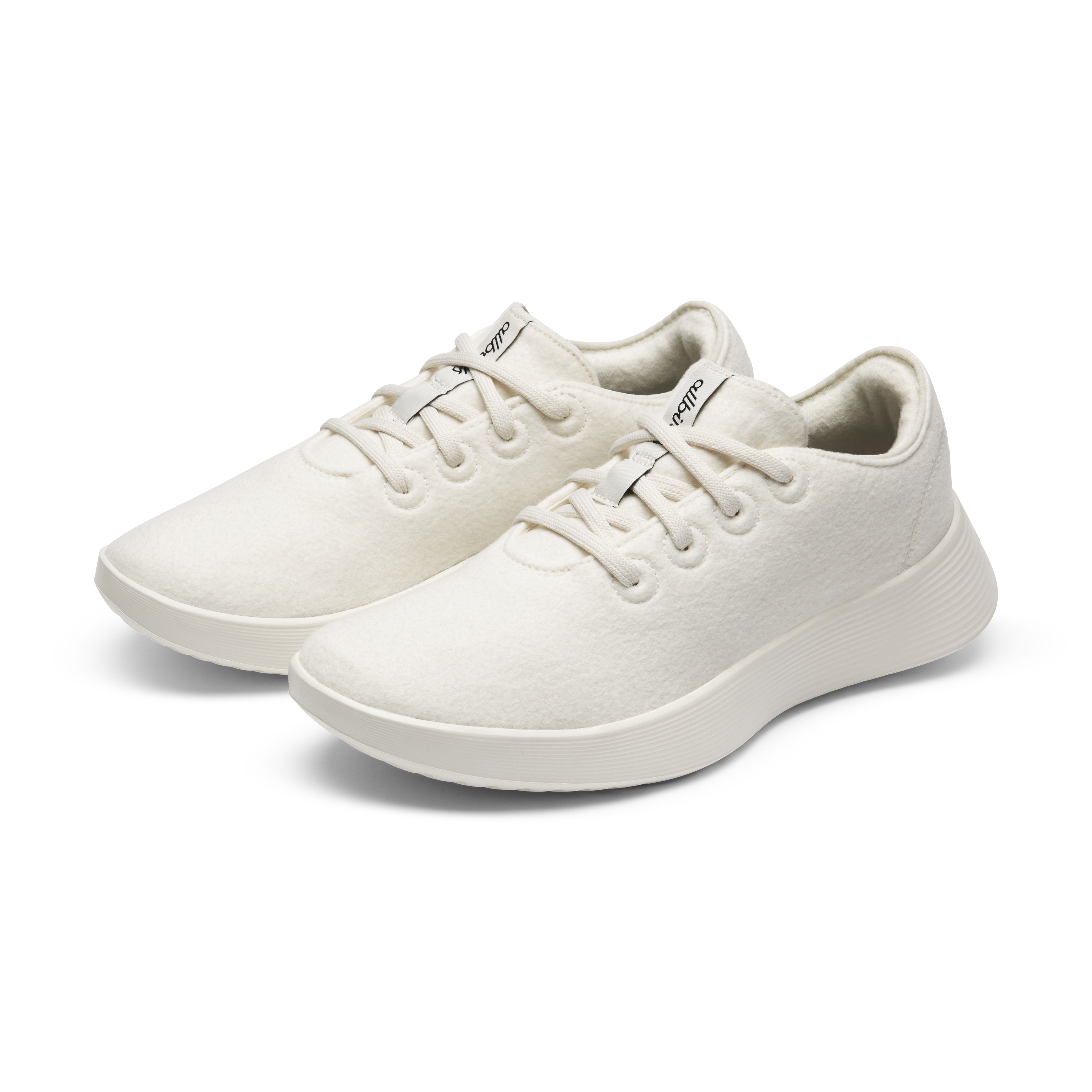 Women's Wool Runner Go - Natural White (Natural White Sole)