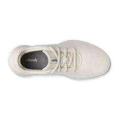 Men's Wool Runner Go - Natural White (Natural White Sole)