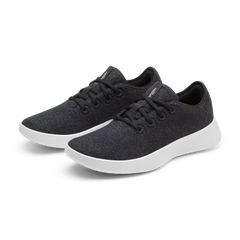 Women's Wool Runner Go - Natural Black (Blizzard Sole)