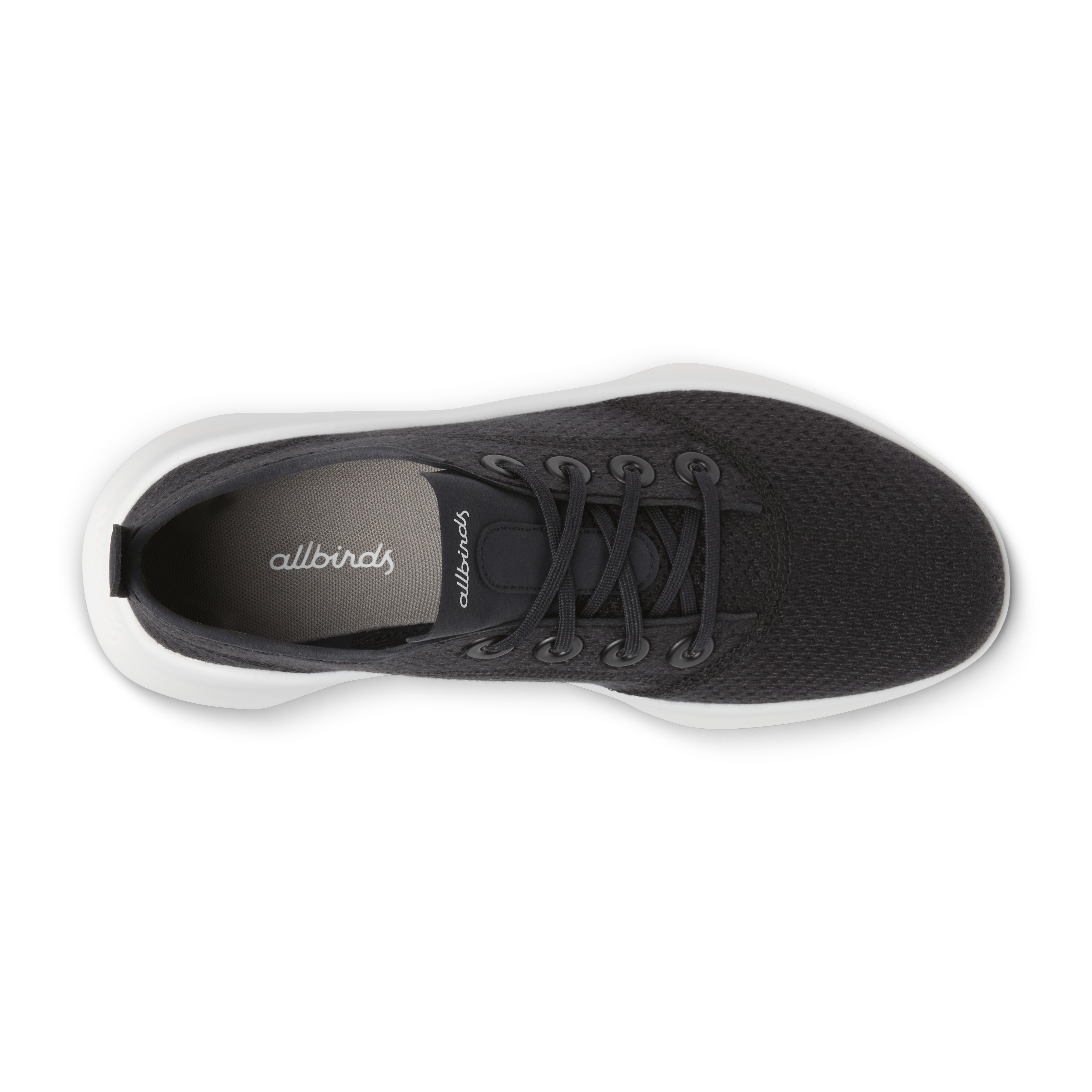 Women's SuperLight Tree Runners - Natural Black/Dark Grey (Blizzard Sole)