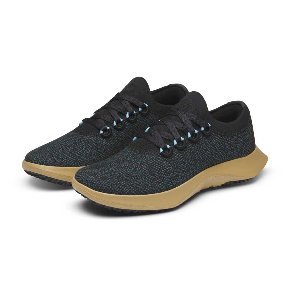 Women's Wool Dasher Mizzle - Natural Black/Chasm Teal (Stony Beige Sole)