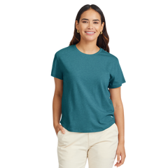 Women's Soft Merino Tee - Chasm Teal
