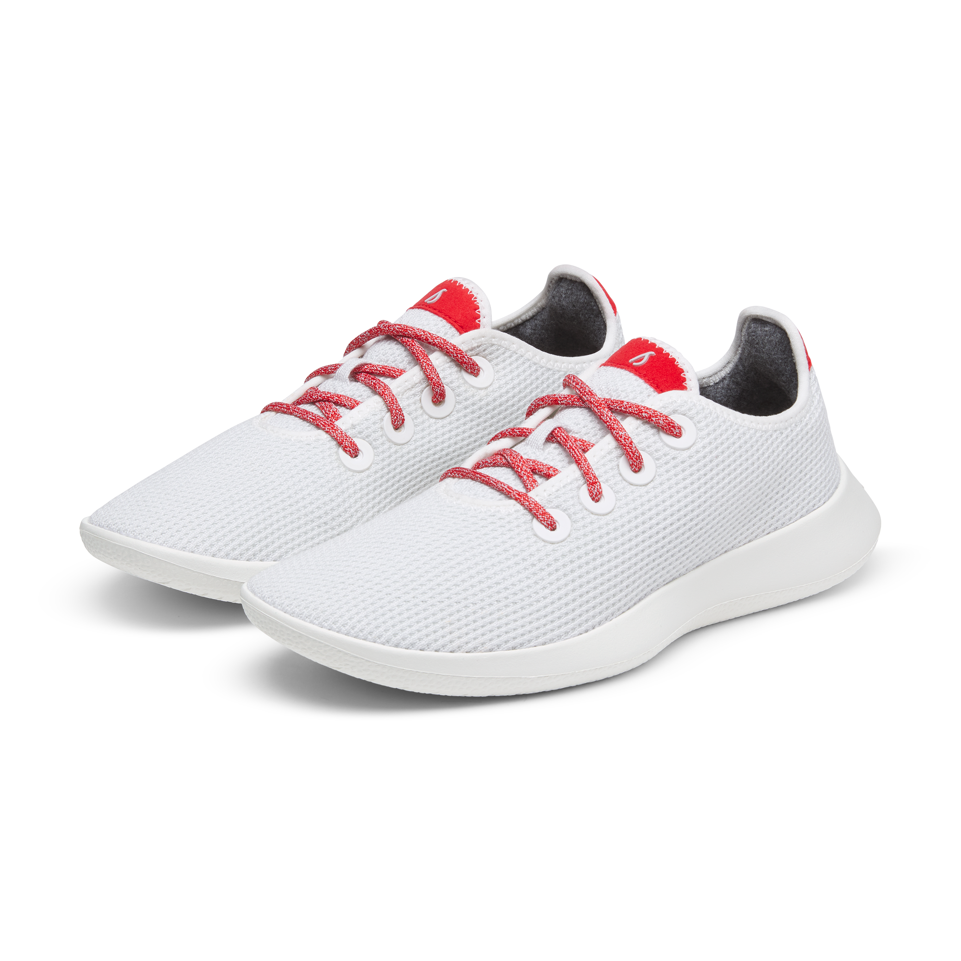 Women's Tree Runner - Blizzard/Bold Red (Blizzard Sole)
