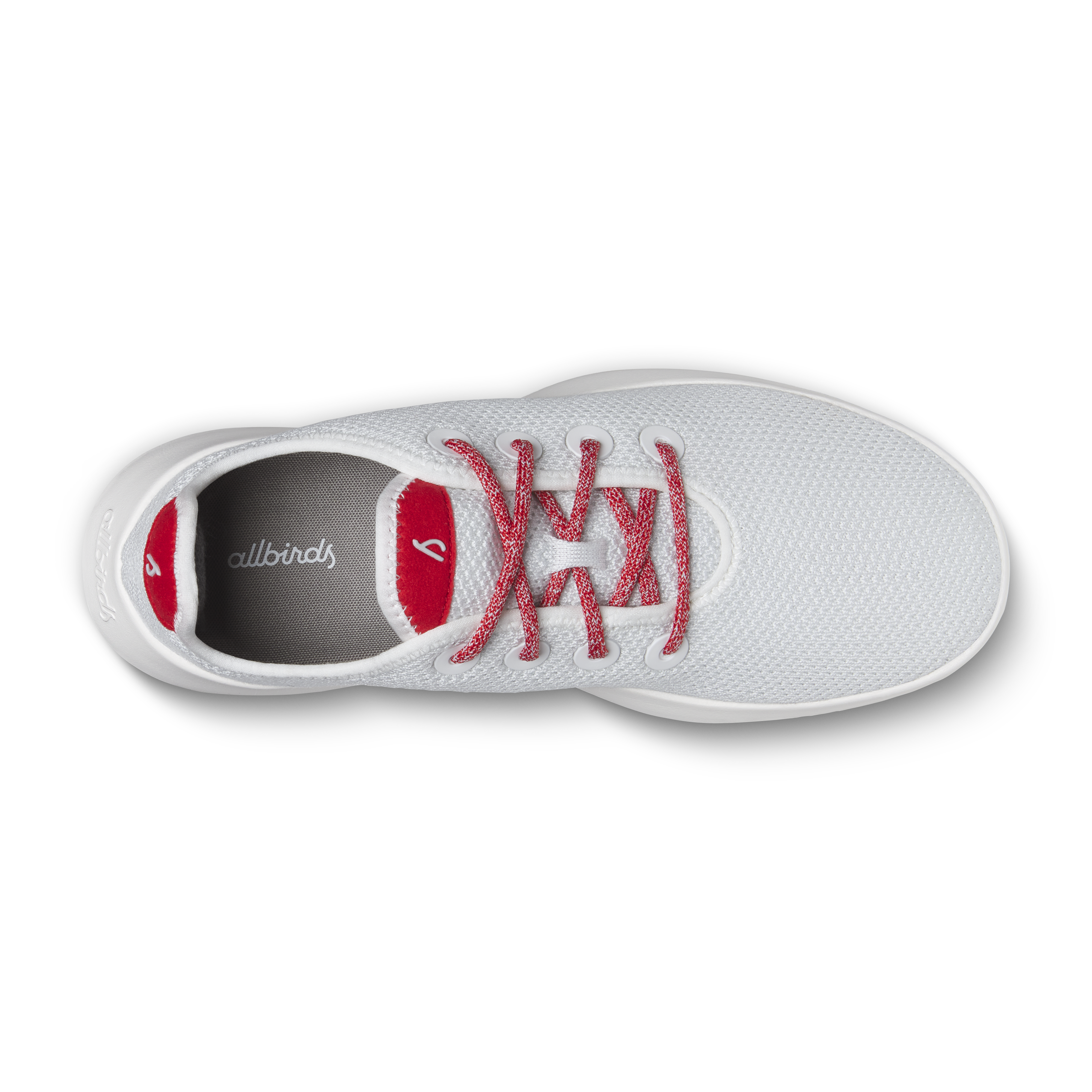 Women's Tree Runner - Blizzard/Bold Red (Blizzard Sole)