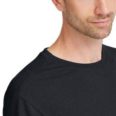 Men's Soft Merino Tee - True Black