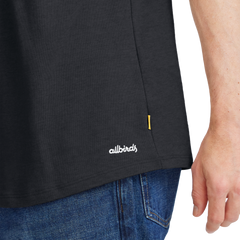 Men's Soft Merino Tee - True Black