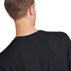 Men's Soft Merino Long Sleeve Tee - True Black - New Edition